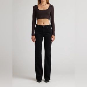 Edwin Lark Bootcut Jeans in Ramble Black Size 30